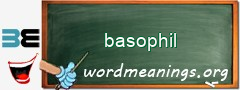 WordMeaning blackboard for basophil